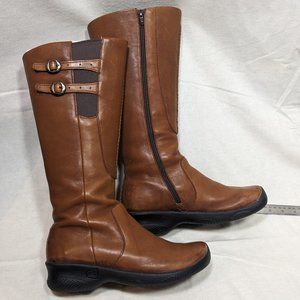 Keen - Women's - Brown - Bern Baby Bern - Leather - Tall Mid-Calf Boots US 8.5